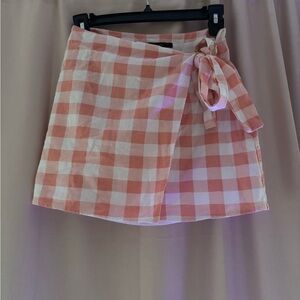 Pink Gingham Barbie Skirt
